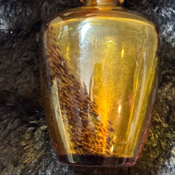 Scentier Fragrance Oil Diffuser Lamp Gold Amber Glass Bottle NO TOPPER - Picture 2 of 6